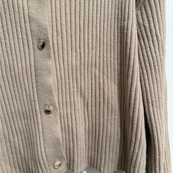 Sincerely, Jules Ribbed Button-Up Sweater - Picture 3 of 3